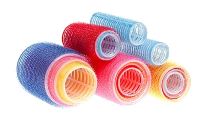 Colorful Hair Rollers Curles Free PNG