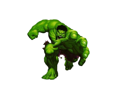 Incredible Hulk Reaching Forward Free PNG