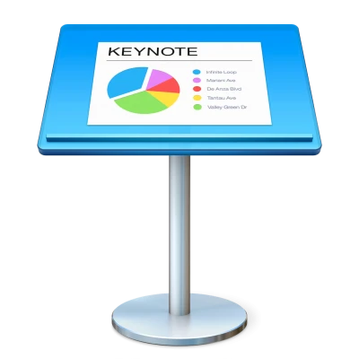 Keynote Presentation Podium Stand PNG Image