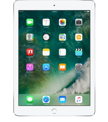 Apple iPad iOS Home Screen Transparent Background