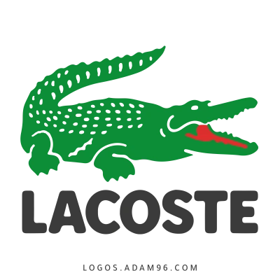 Green Lacoste Crocodile Logo PNG Image