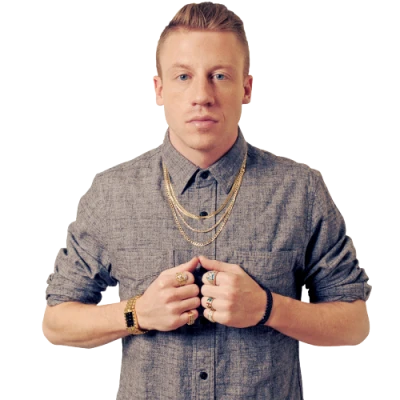 Macklemore Rapper Musician Portrait Clipart