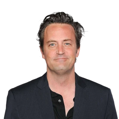 Matthew Perry Actor Smiling Portrait Free PNG