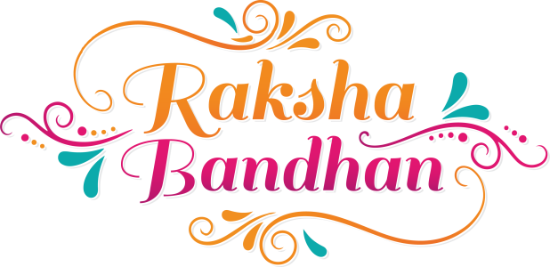 Happy Raksha Bandhan Text PNG – Transparent Festival Greeting 7
