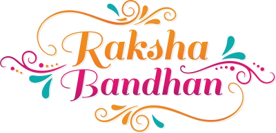 Happy Raksha Bandhan Text PNG – Transparent Festival Greeting