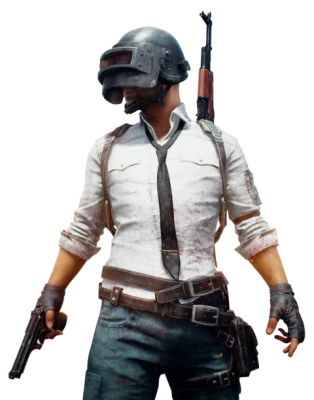 PUBG Mobile Player Character Transparent Background