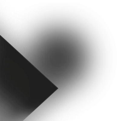 Abstract Black and White Gradient Shape Free PNG