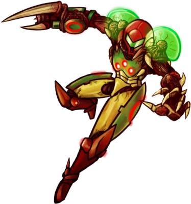 Samus Aran Fusion Suit Metroid Free PNG