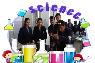 Science Students Lab Experiment Graphic Clipart