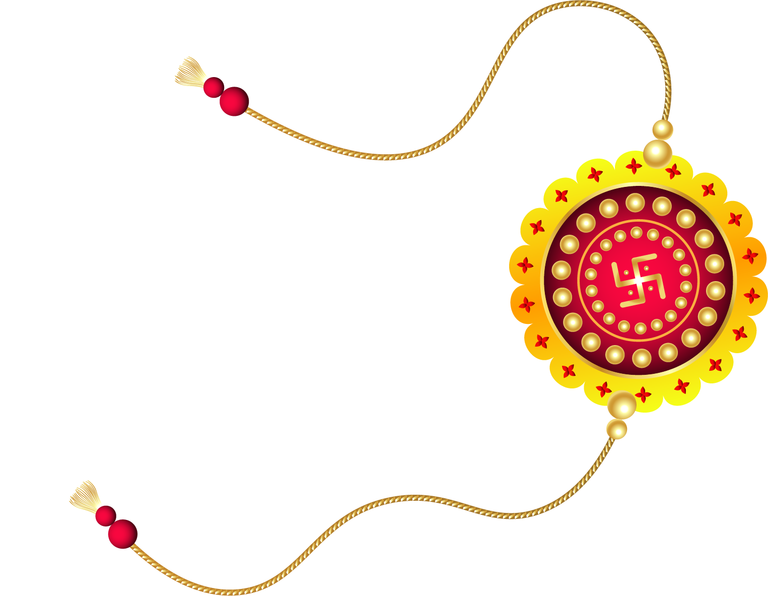 Happy Raksha Bandhan Text PNG – Transparent Festival Greeting 16