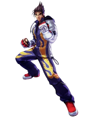 Tekken Jin Kazama Action Fighter Free PNG