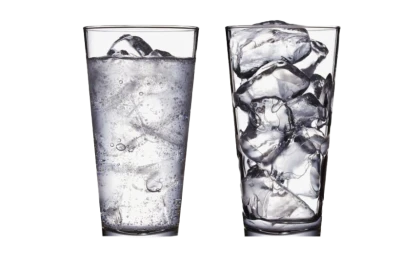 Two Glasses Of Ice Water Free PNG