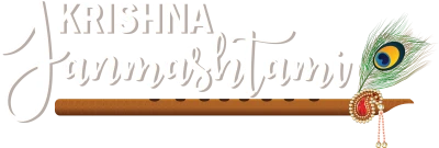 Krishna Janmashtami Text PNG – Transparent Festival Typography