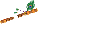 Happy Krishna Janmashtami Text PNG – Transparent Festive Typography