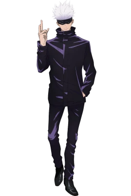 Gojo Satoru Jujutsu Kaisen Character PNG Image