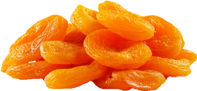 Pile of Dried Apricots Healthy Snack Free PNG