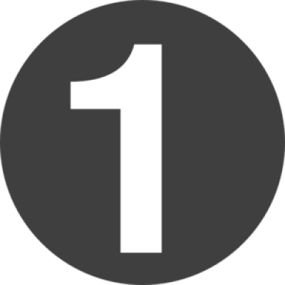 Number 1 PNG – High-Quality Transparent Background