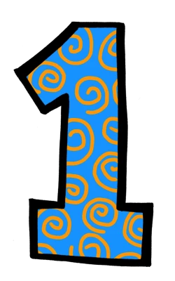Number 1 PNG – High-Quality Transparent Background
