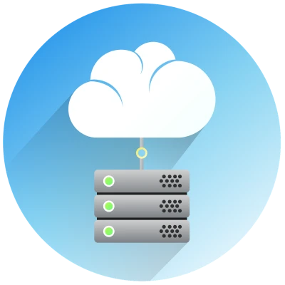 Cloud Computing Server Storage Icon Free PNG