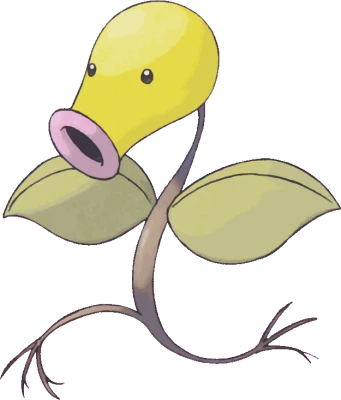 Bellsprout Pokemon Clipart PNG Image