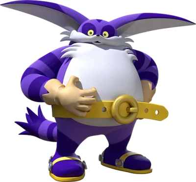 Big the Cat Sonic Character Free PNG