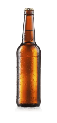 Realistic Cold Beer Bottle Free PNG