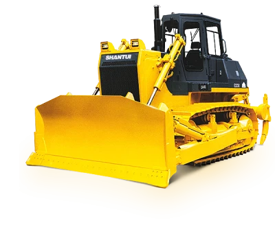 Shantui Bulldozer Construction Machine PNG Image
