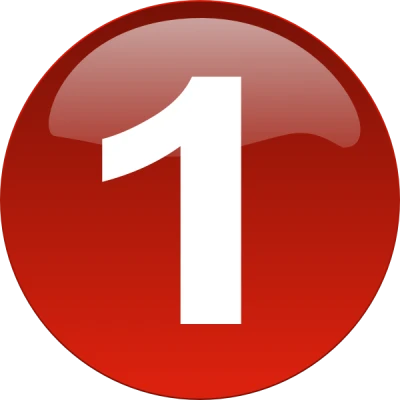 Number 1 PNG – High-Quality Transparent Background