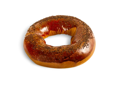 Fresh Sesame Bagel PNG Transparent Background