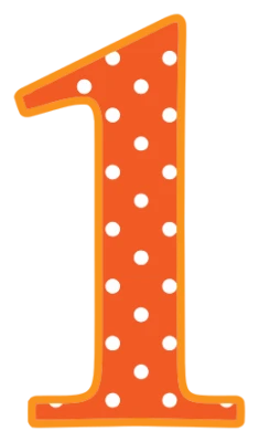 1 Number PNG – Transparent Digit Image