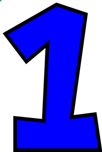 1 Number PNG – Transparent Digit Image 2