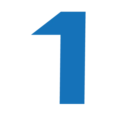 1 Number PNG – Transparent Digit Image