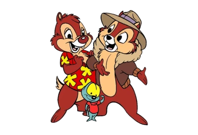 Chip n Dale Rescue Rangers Free PNG