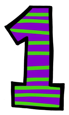 1 Number PNG – Transparent Digit Image