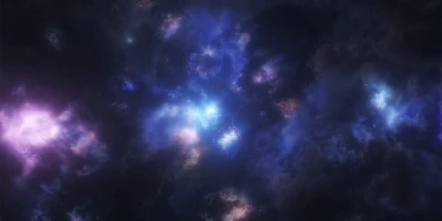 Deep Space Galaxy Nebula PNG Image
