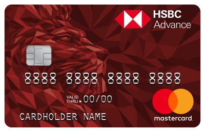 HSBC Advance Mastercard PNG Image