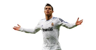 Cristiano Ronaldo Real Madrid Transparent Background