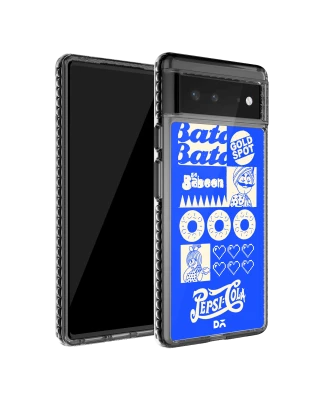 Smartphone with Custom Graphic Case Transparent Background