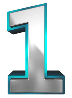 1 Number PNG – Transparent Digit Image