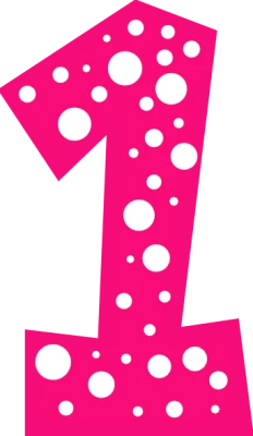 1 Number PNG – Transparent Digit Image