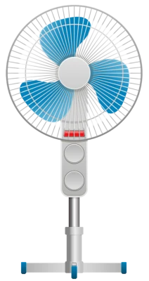 Portable Electric Stand Fan Transparent Background