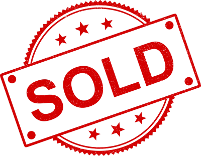 Sold Red Rubber Stamp Free PNG