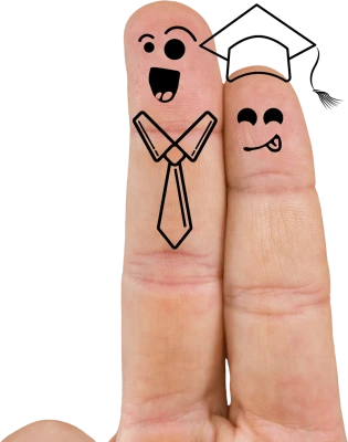 Finger Graduate and Pro Free PNG
