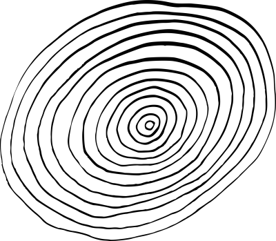 Hand Drawn Black Spiral Free PNG