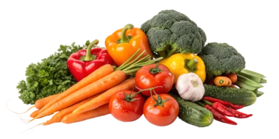 Healthy Fresh Vegetables Mix Transparent Background