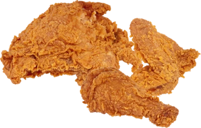 Crispy Fried Chicken Pieces Free PNG