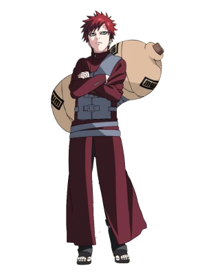 Young Gaara Sand Ninja PNG Image