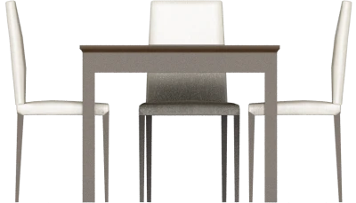 Modern Dining Table and Chairs Free PNG
