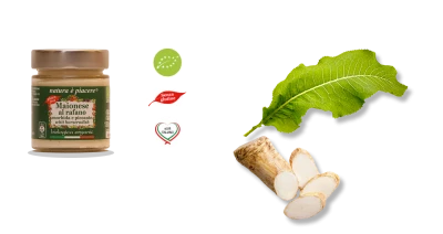 Organic Horseradish Mayonnaise Product PNG Image