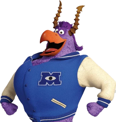 Monsters University Character Art PNG Image